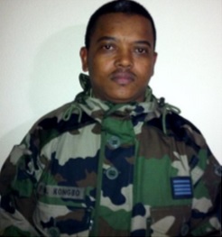 KONGBO Elmar-Marcia, Commissaire Commandant de l’armée de terre.