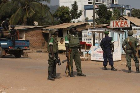 Bangui : Les forces de la MISCA et l'armée centrafricaine déployés à Sango après le lynchage d'un tchadien © Diaspora Media.