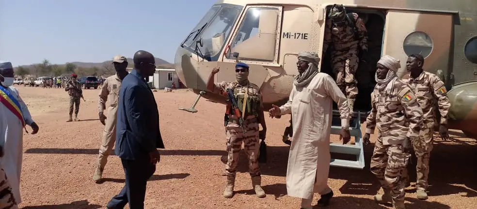Tchad : le ministre en charge de la défense en mission au Sila