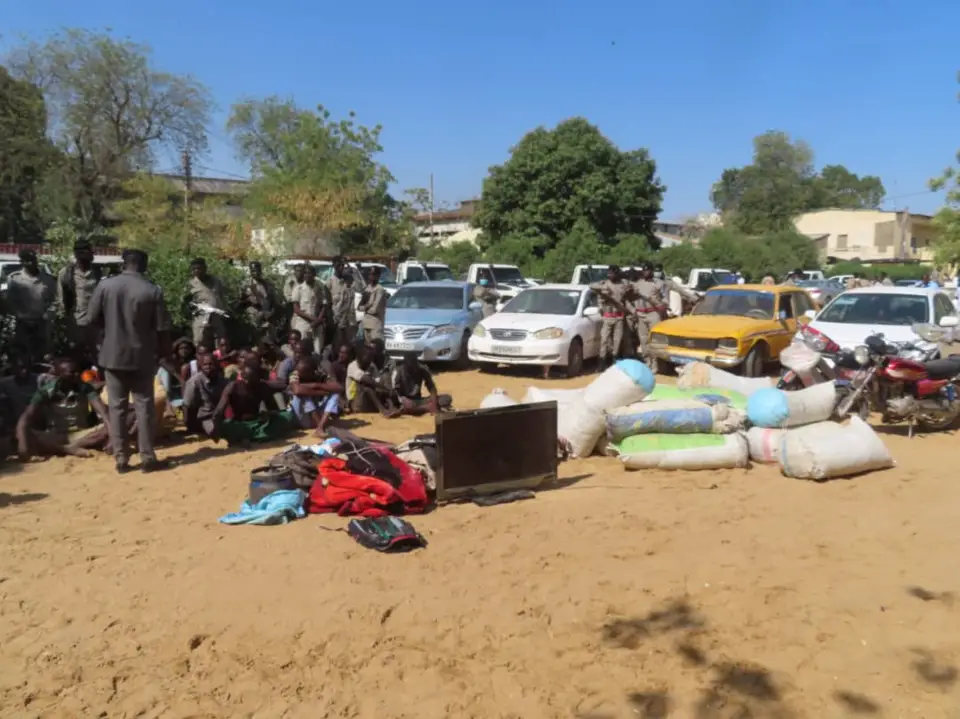 Tchad : la police appréhende 63 présumés malfrats