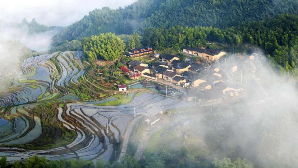 Photo shows a wetland park in Zhenghe county, Nanping city, east China’s Fujian province. (Photo by Chen Changcun/People’s Daily Online)