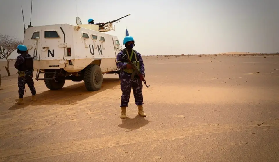 Mali : deux casques bleus tués dans une explosion. © MINUSMA
