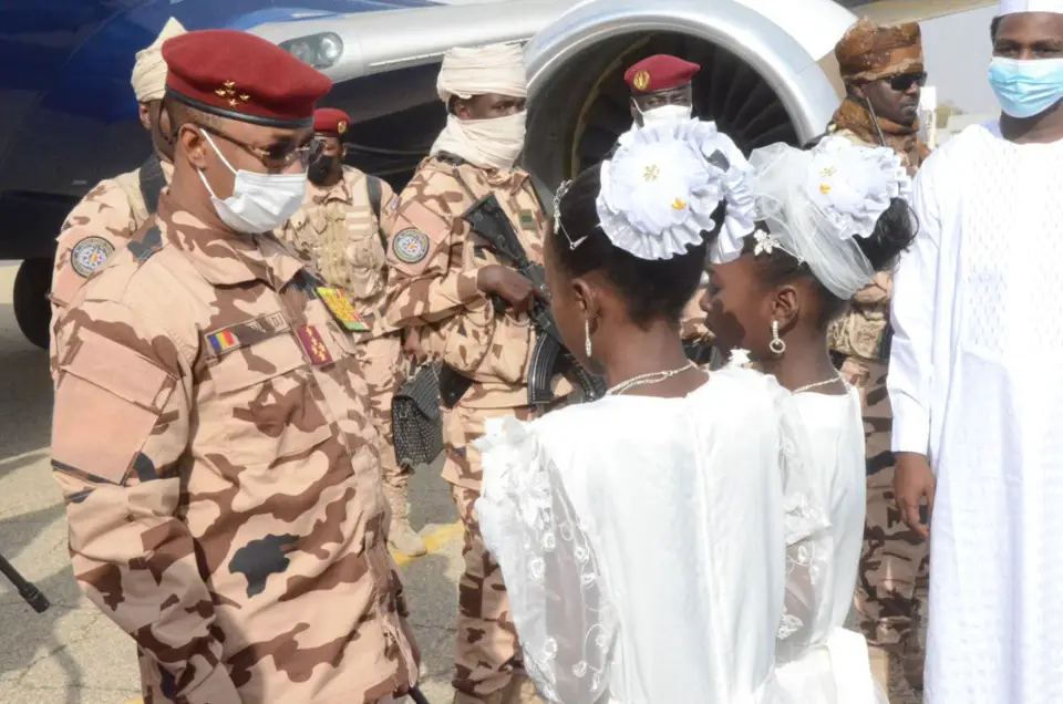 Tchad : arrivée du président du CMT à Abéché