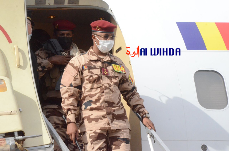 Tchad : arrivée du président du CMT à Abéché
