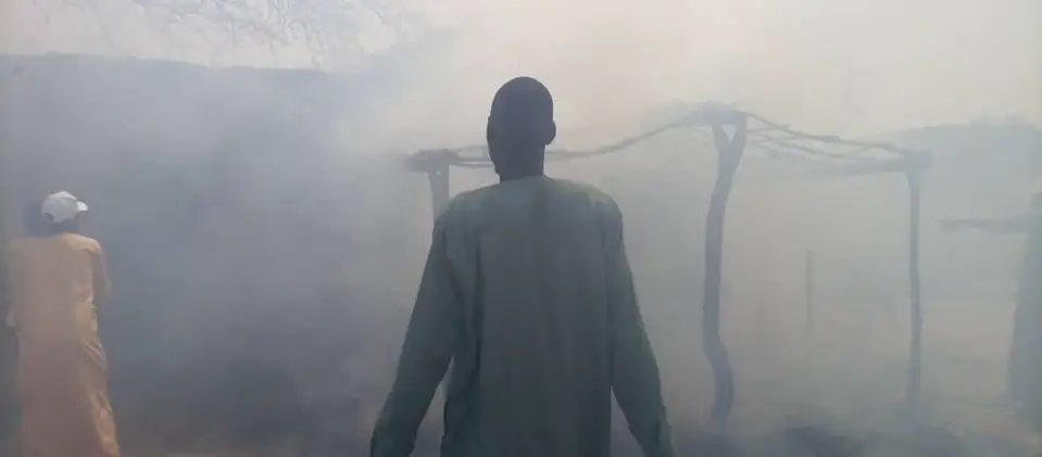 Tchad : un incendie ravage des habitations à Goz Beïda