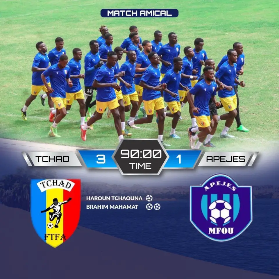 Football : victoire des SAO du Tchad en match amical contre les vice-champions du Cameroun