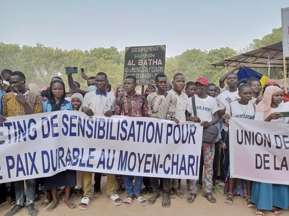 Tchad : un grand meeting à Sarh pour encourager la cohabitation et le CMT
