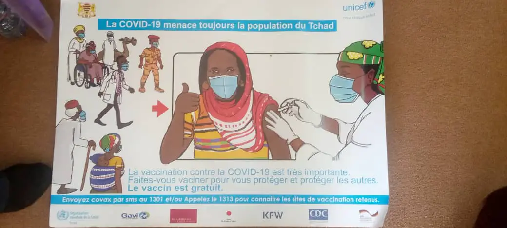 Tchad : dix jours pour vacciner la population contre le Covid-19 au MKO