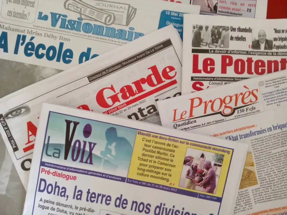 Tchad : la revue de la presse du 21 au 27 mars 2022