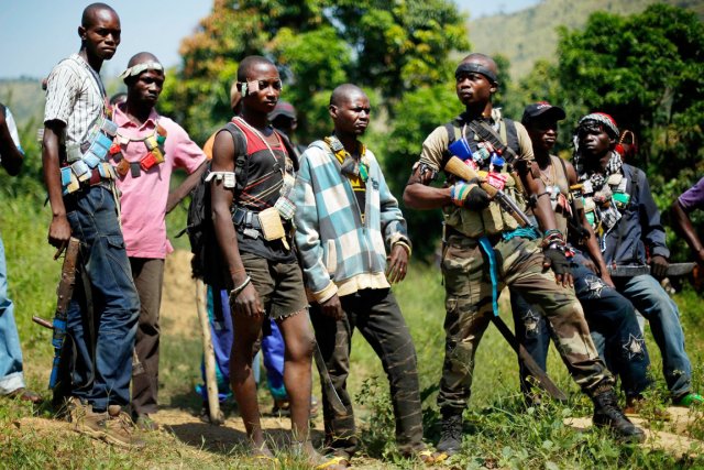 Les anti-balaka. PHOTO JEROME DELAY, AP