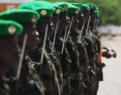 Des soldats de la force africaine, MISCA en Centrafrique. Crédit photo : Sources