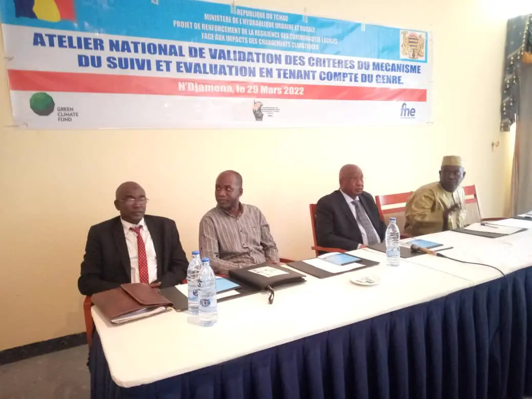 Tchad : le FNE évalue les plans nationaux d'adaptation au changement climatique