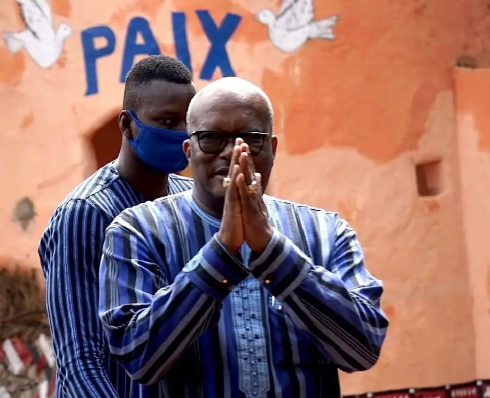 Burkina Faso : l'ex-président Kaboré regagne son domicile à Ouagadougou. © DR