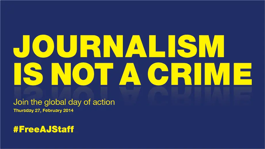 #FreeAJStaff action to hit 30 countries on Thursday‏