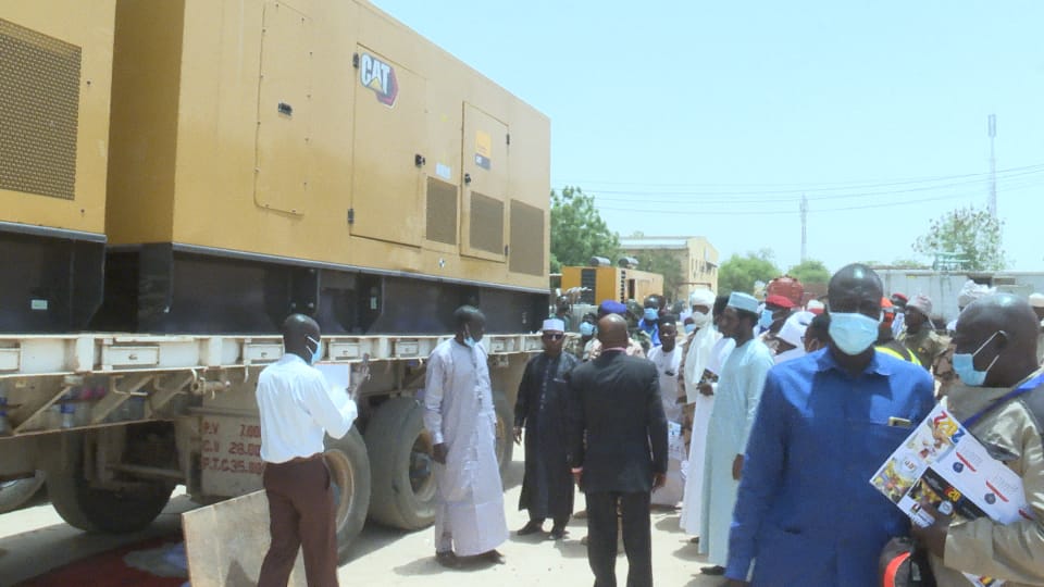 Tchad : trois nouveaux générateurs réceptionnés à Abéché