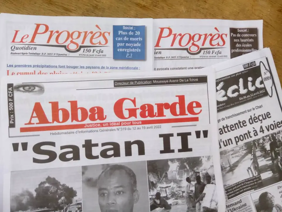 Tchad : la revue de presse du 11 au 17 avril 2022