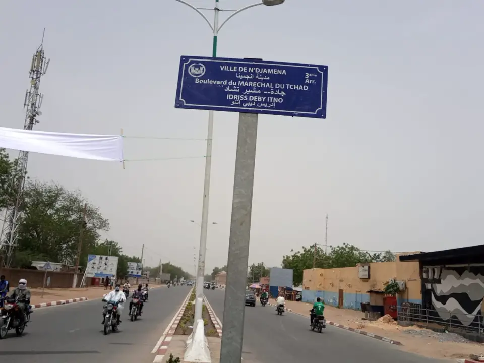 Tchad : le boulevard Maréchal Idriss Deby Itno inauguré à N’Djamena