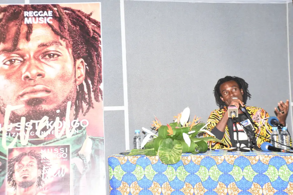 Brazzaville : l’artiste musicien congolais, Mussi Kongo, présente l’album « Eveil » à la  presse