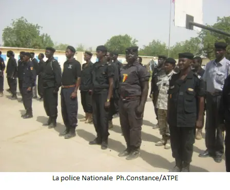 La police nationale au Tchad. Crédit photo : Sources