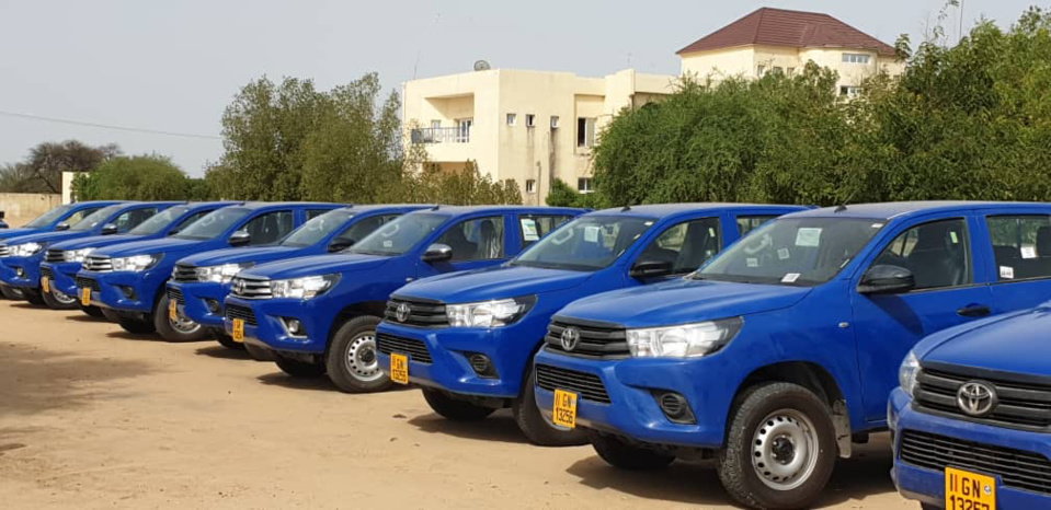 Tchad : 10 véhicules neufs pour la légion de gendarmerie n°10 Tchad : 10 véhicules neufs pour la légion de gendarmerie n°10