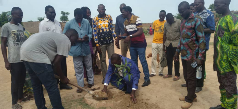Tchad : des écoliers bénéficient d’un forage d’eau à Moundou