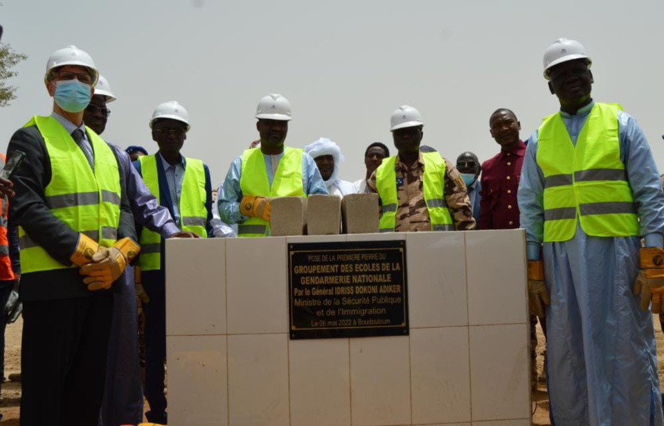 Tchad : la construction du groupement des Écoles de la gendarmerie est lancée