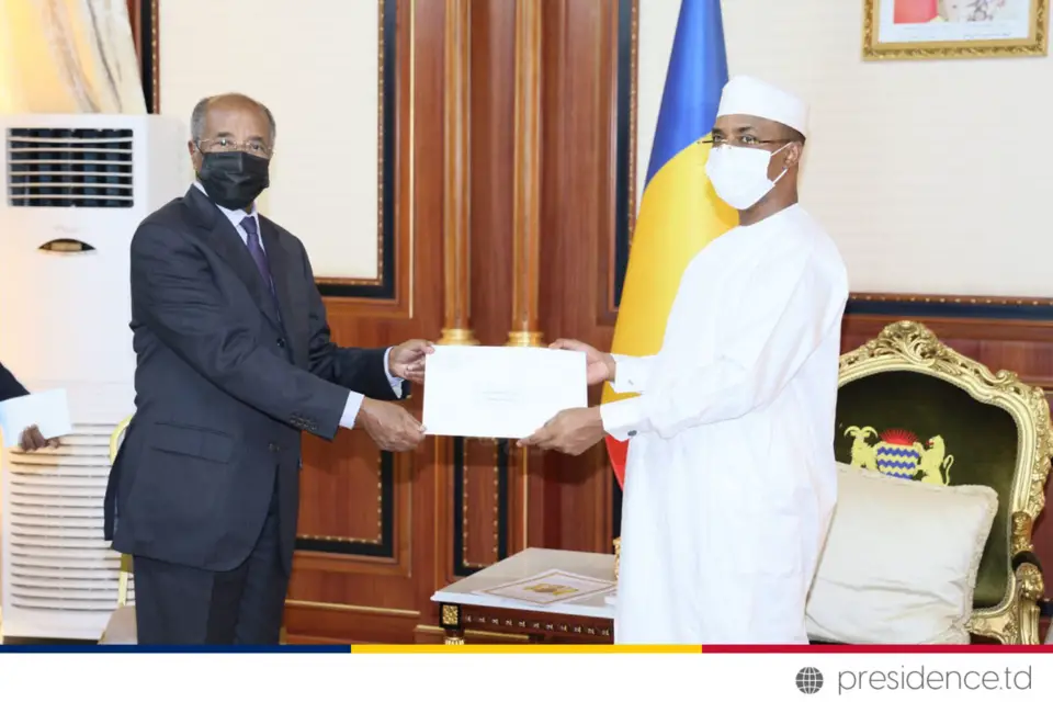 Tchad : l’Érythrée dépêche un émissaire à la Présidence 