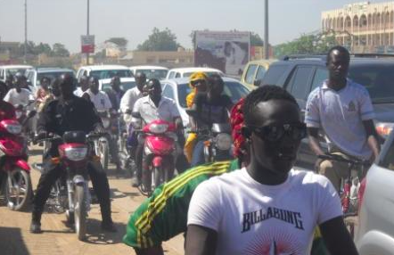 La circulation à N'Djamena. Alwihda Info/M.R.