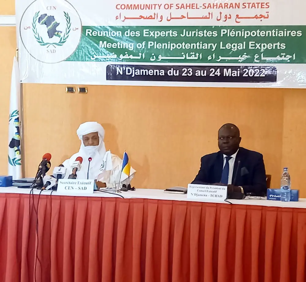 Tchad : un atelier des experts juristes de la CEN-SAD se tient à Ndjamena