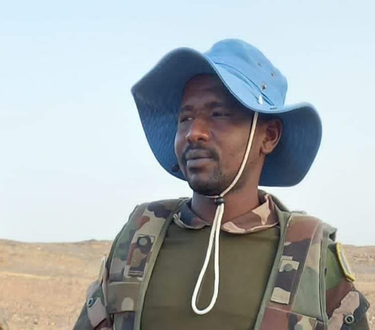 La MINUSMA décore un capitaine tchadien à titre posthume pour son action héroïque. © DR