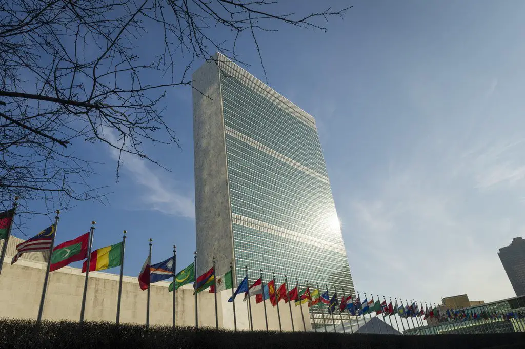 Le bâtiment du Secrétariat au siège de l'ONU à New York. © Photo : ONU/Rick Bajornas