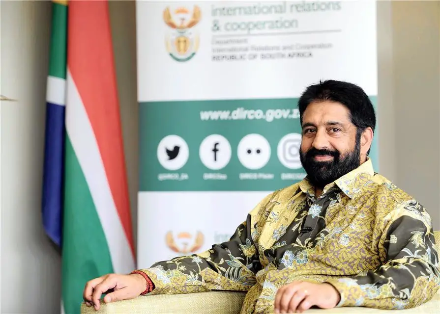 Anil Sooklal, deputy director-general for Asia and Middle East at the Department of International Relations and Cooperation of South Africa. (Photo/Embassy of the People’s Republic of China in the Republic of South Africa)