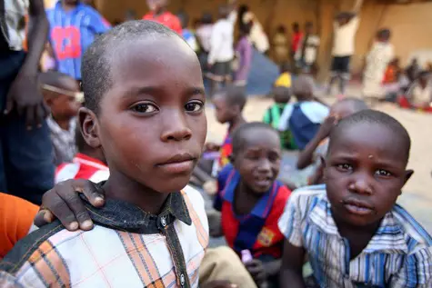 Des enfants au Tchad. Photo : THOMAS COEX / AFP