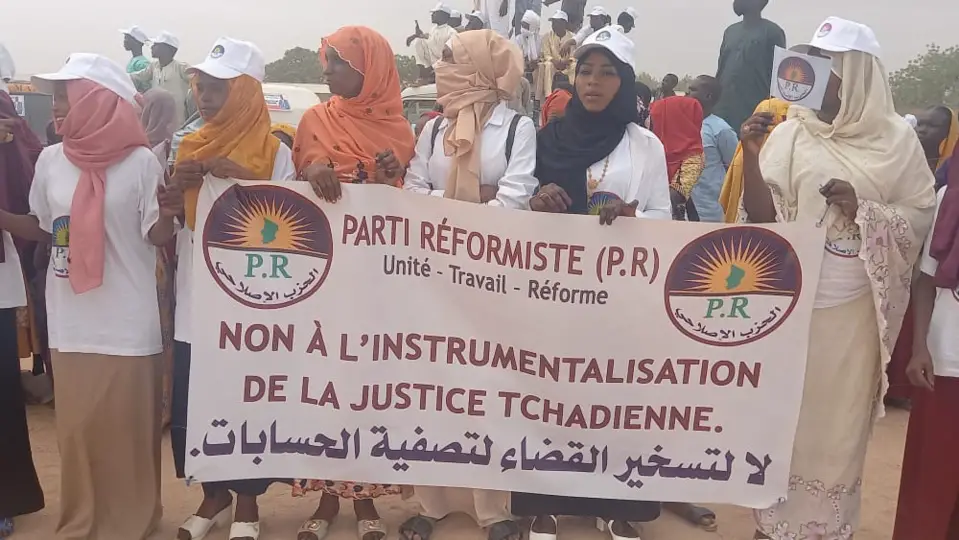 Tchad : le Parti Réformiste fait une démonstration de force à l'Est