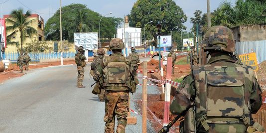 Des soldats français en Centrafrique. AFP/SIA KAMBOU