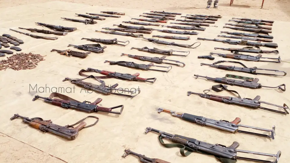 Tchad : les forces de sécurité saisissent plusieurs armes au Salamat