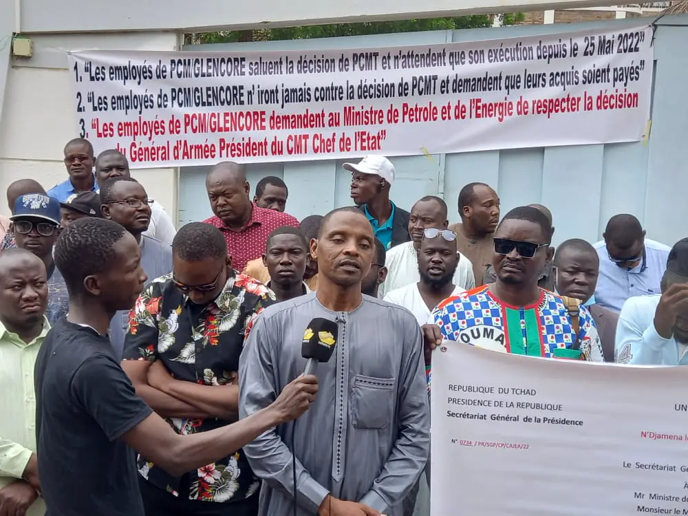 Tchad : sit-in des employés de PCM/Glencore ce jour à Ndjamena