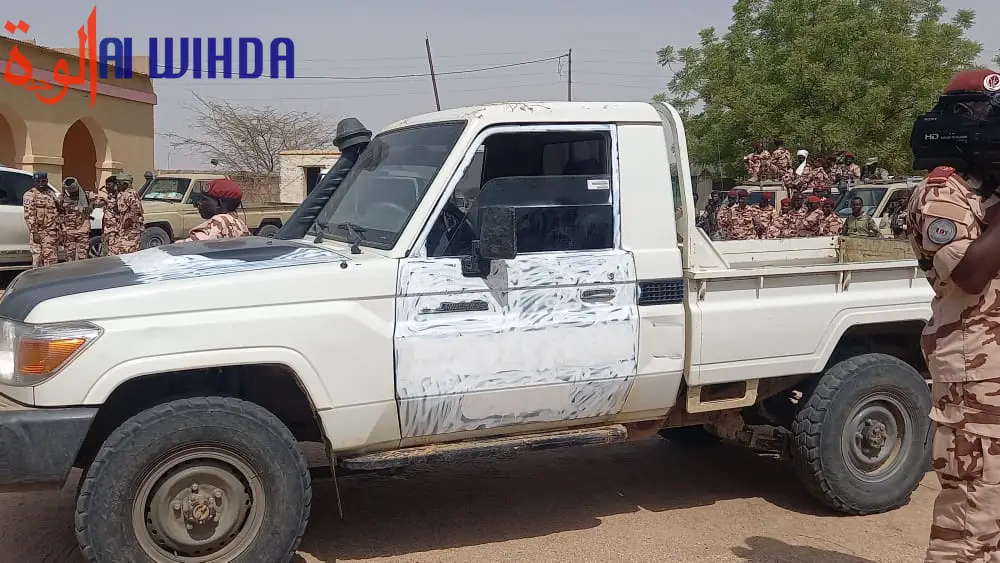 Tchad : un véhicule de police volé à N'Djamena et retrouvé à Am Zoer
