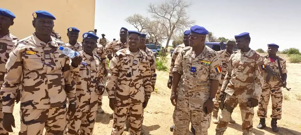 Tchad : le DG de la gendarmerie s’imprègne des conditions de travail des services centraux