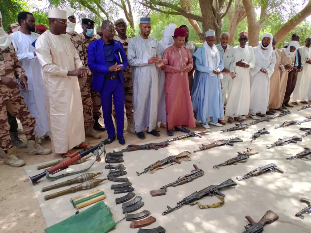 Tchad : saisie d’armes et des munitions au Kanem