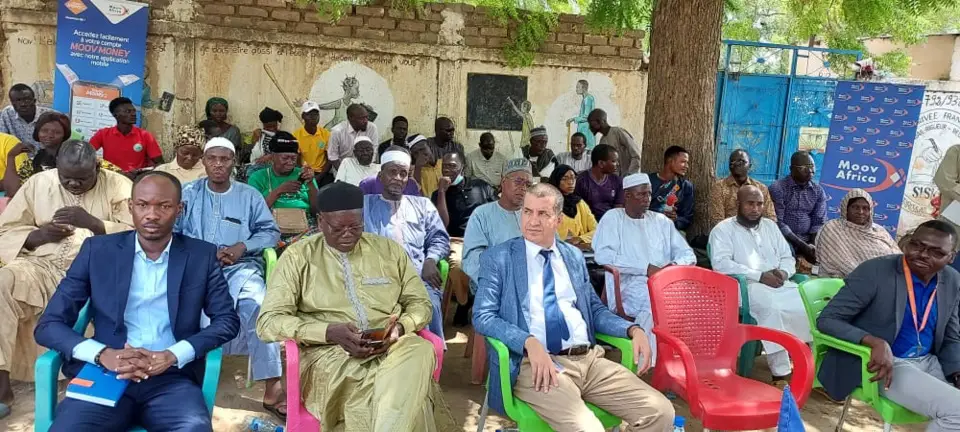 Tchad : Moov Africa offre un don de matériels d’assainissement à la commune de Koundoul
