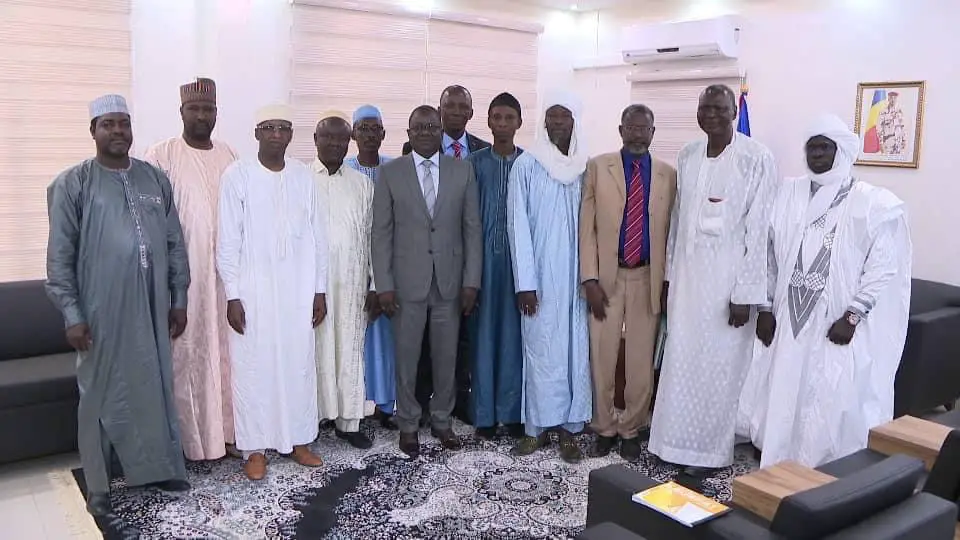 Tchad : le premier ministre échange avec 9 présidents de partis politiques. © DR