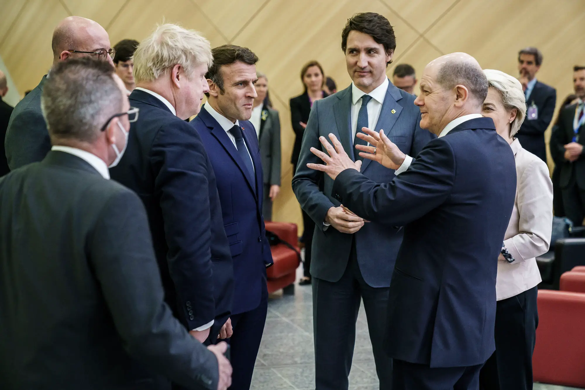 Des dirigeants du G7. © G7