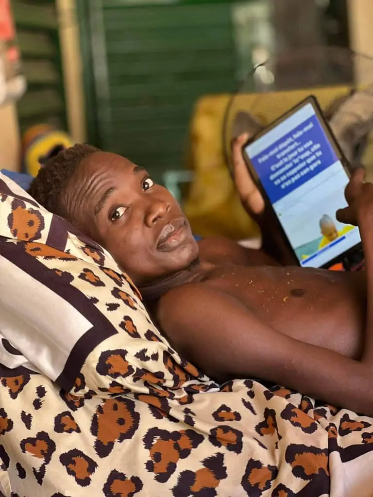 Tchad : Rimtebeye, un jeune au service de la promotion culturelle malgré son handicap