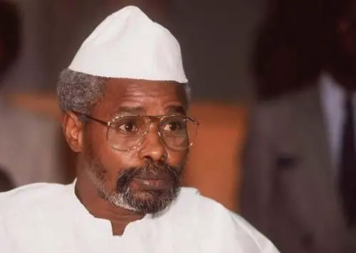 L'ancien Président Hissein Habré. AFP