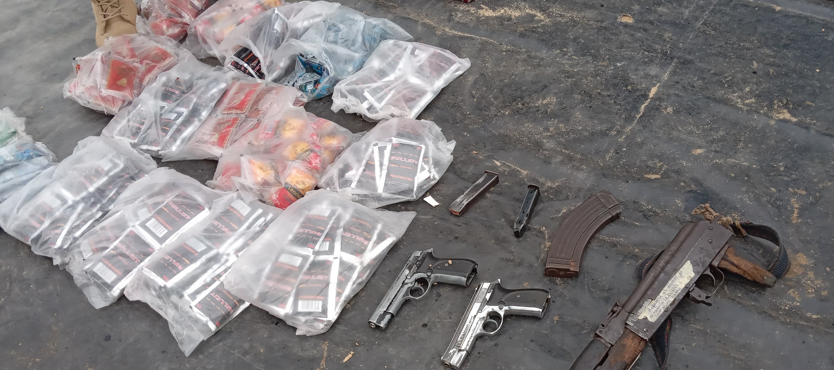 Tchad : la Gendarmerie appréhende des malfrats et saisit des armes