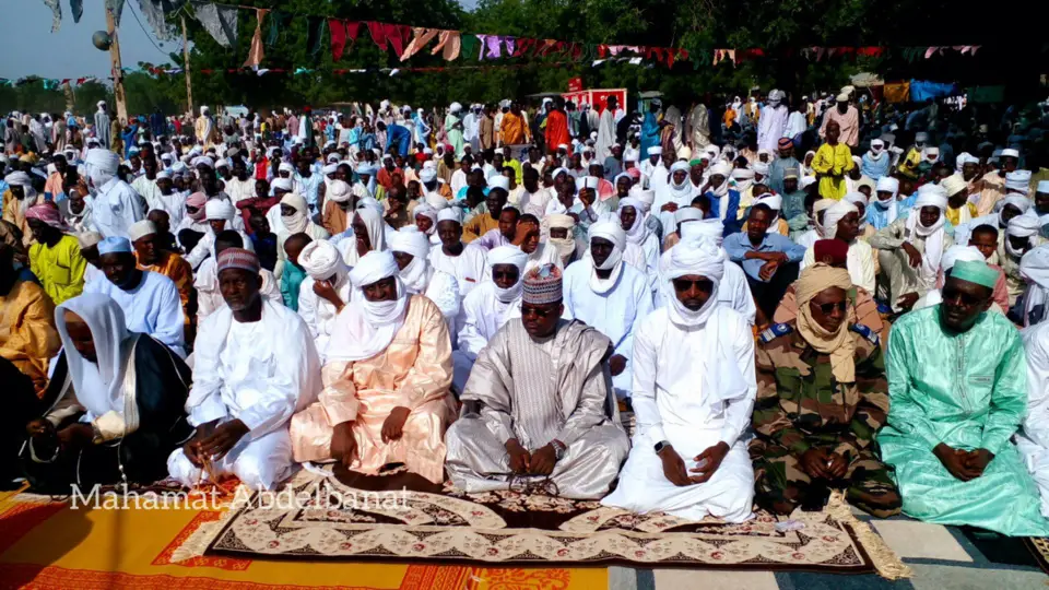 Tchad : l'Aïd Al Adha célébrée à Am-Timan par une grande prière. © Mahamat Abdelbanat Kourma/Alwihda Info