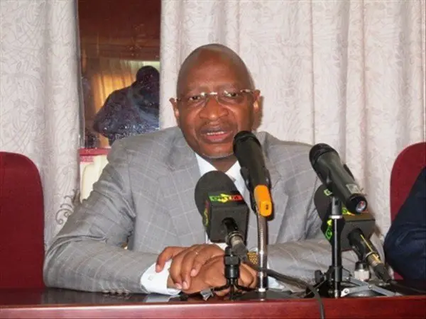 Le ministre Soumeylou B Maïga