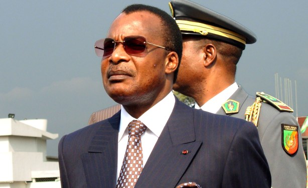 Président Denis Sassou Nguesso. Photo: Laudes Martial Mbon/IRIN