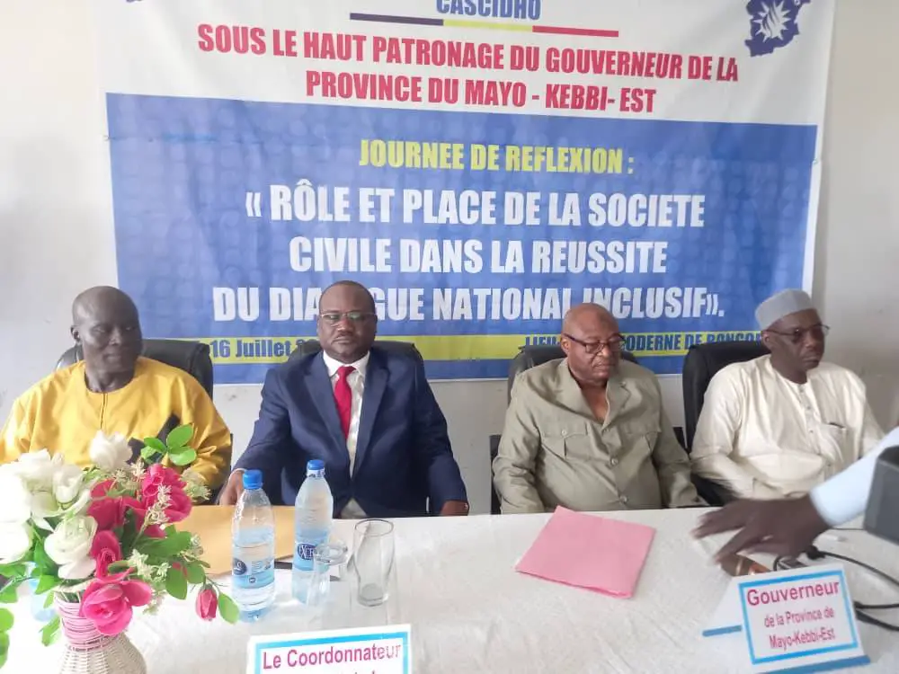 Tchad : la CASCIDHO mobilise la société civile pour la réussite du dialogue national